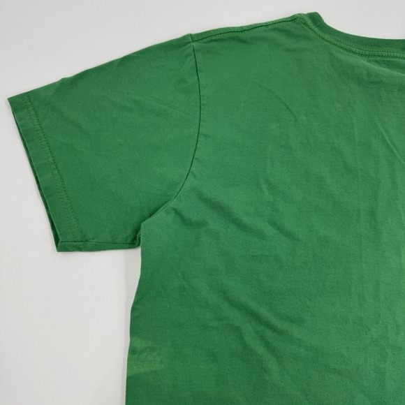 MARMOT for Life Nice Green 1974 size M Tee Shirt Cotton‎ Interesting Dye Pattern - Picture 8 of 13